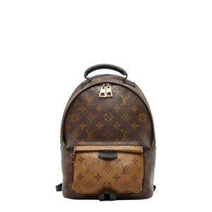 LOUIS VUITTON Brown Monogram Leather Backpack